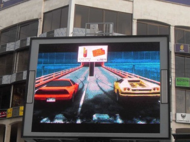 旋轉(zhuǎn)廣告屏，華楠駿業(yè)定做