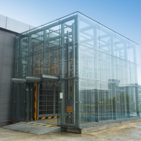 鋼化玻璃汽車(chē)升降機(jī)