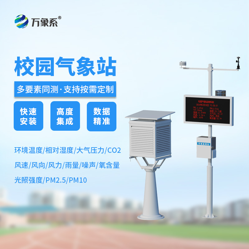 校園自動氣象站：藏在校園里的氣象密碼