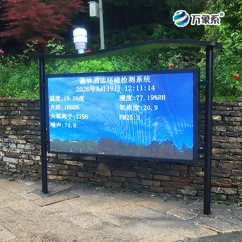 重慶市酉陽負氧離子監測站安裝案例