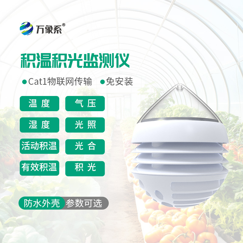 不用憑經驗估冷暖，農業積溫積光儀讓種植踩準生長節點
